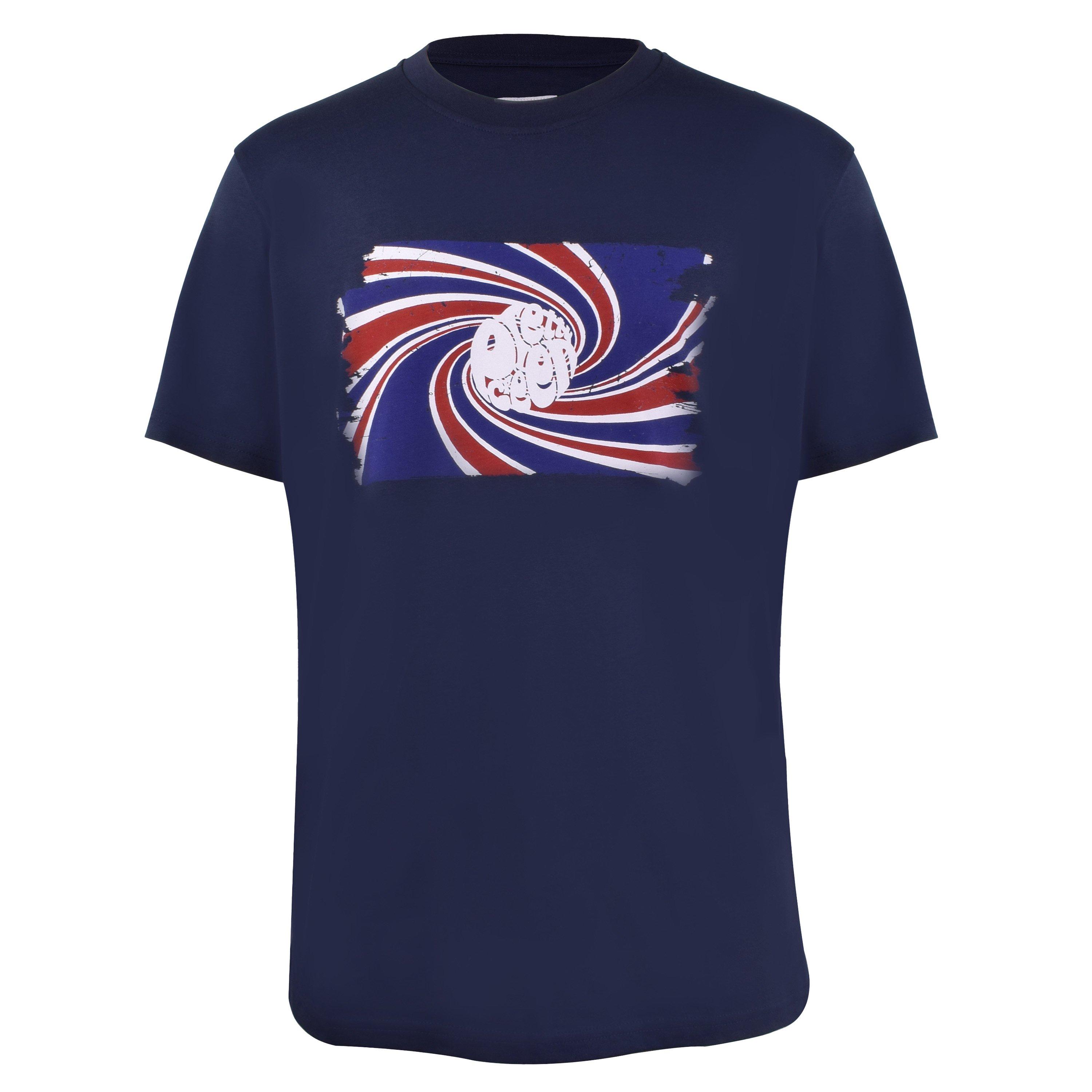 Pretty Green PG Swirl Logo T Shirt Mens