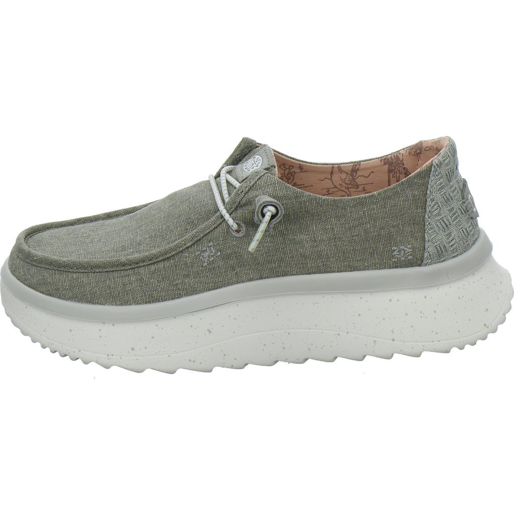 Hey Dude Sneaker Damen Wendy Peak Hellgrau