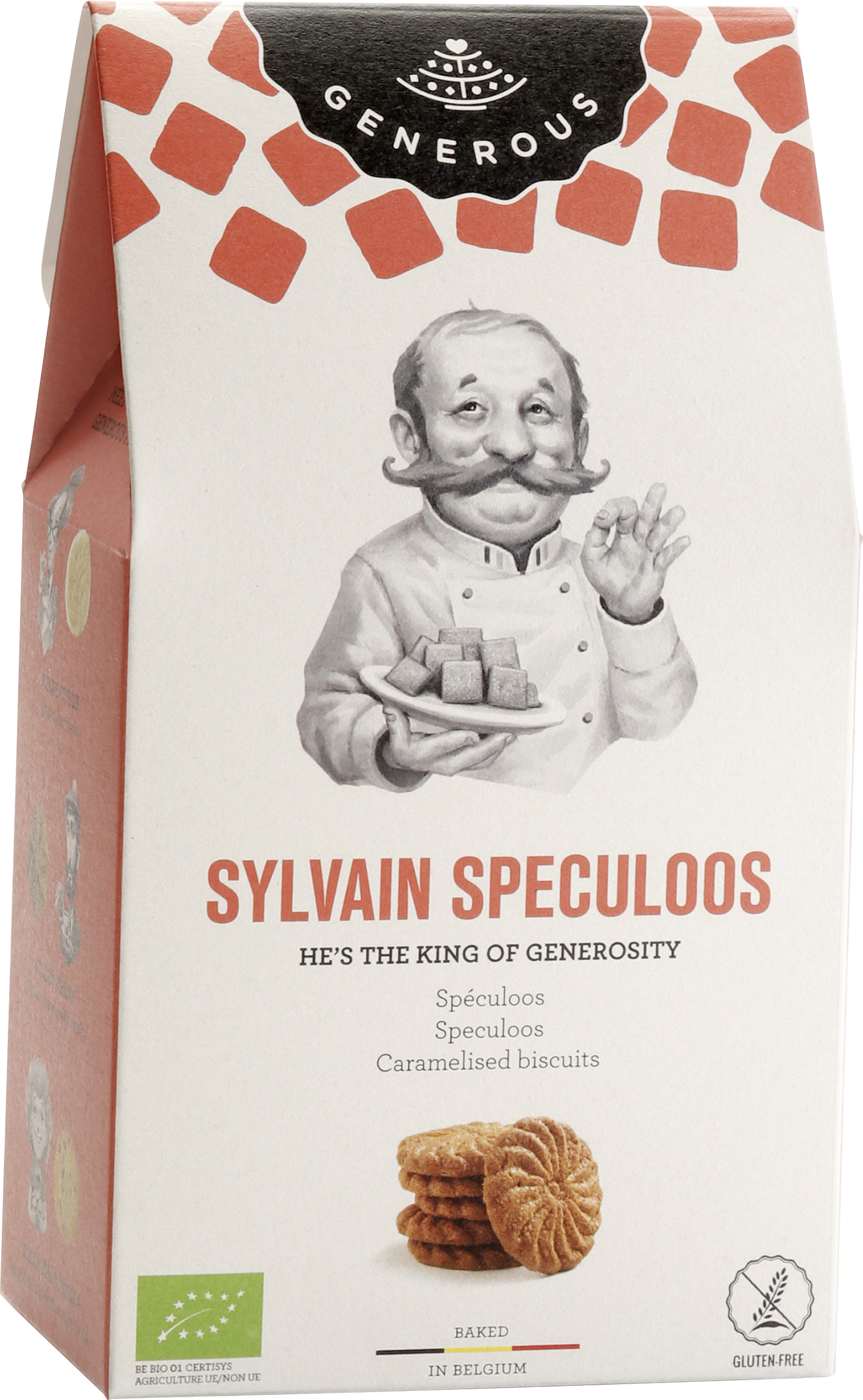 GENEROUS Sylvain Speculoos Spekulatius<br>100 g, glutenfrei