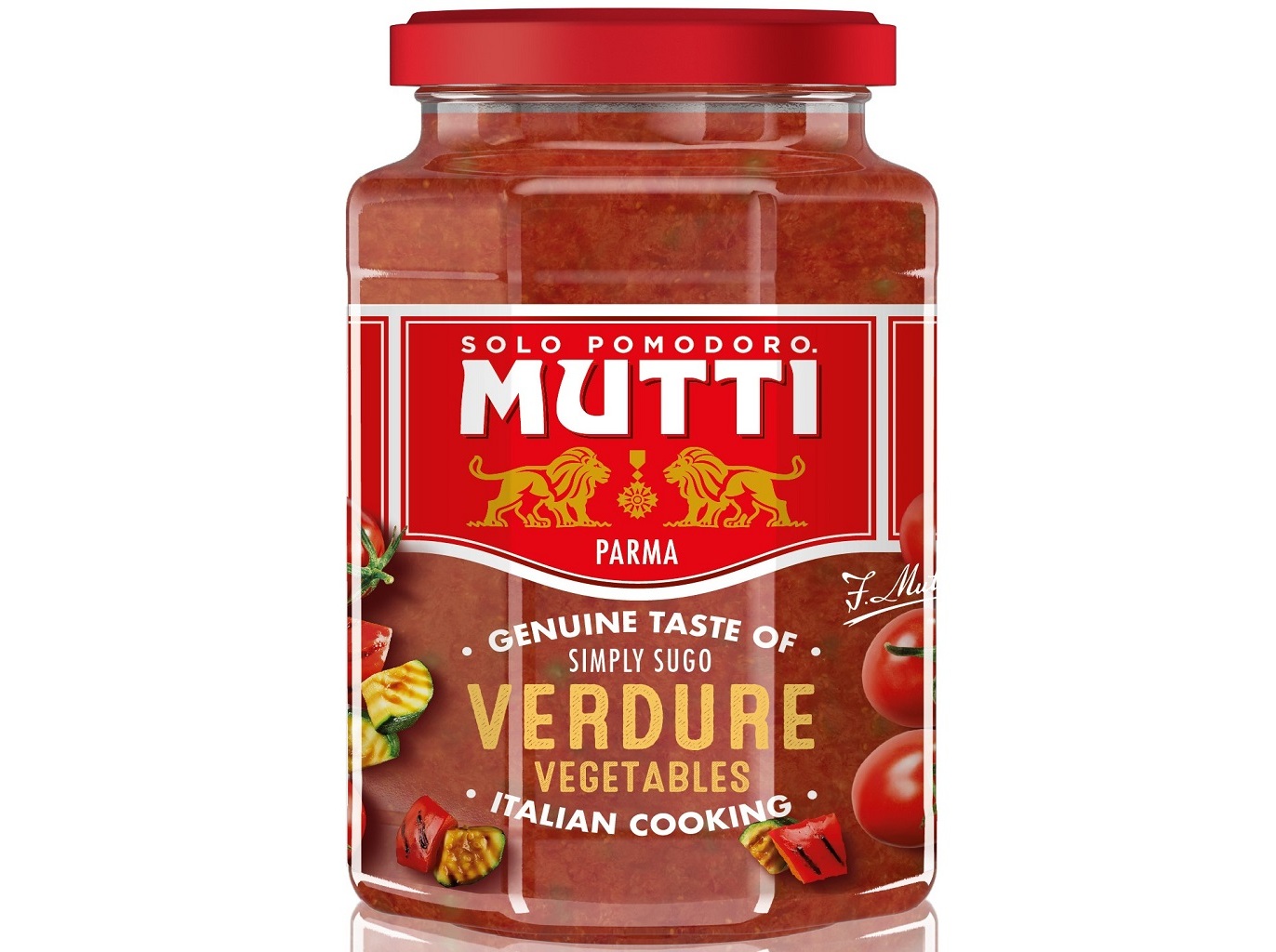 MOLHO MUTTI DE TOMATE COM VEGETAIS GRELHADOS 400G