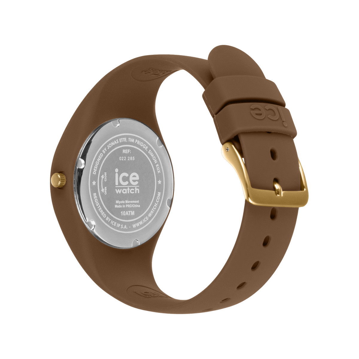 Montre ICE WATCH ice cosmos femme bracelet silicone marron