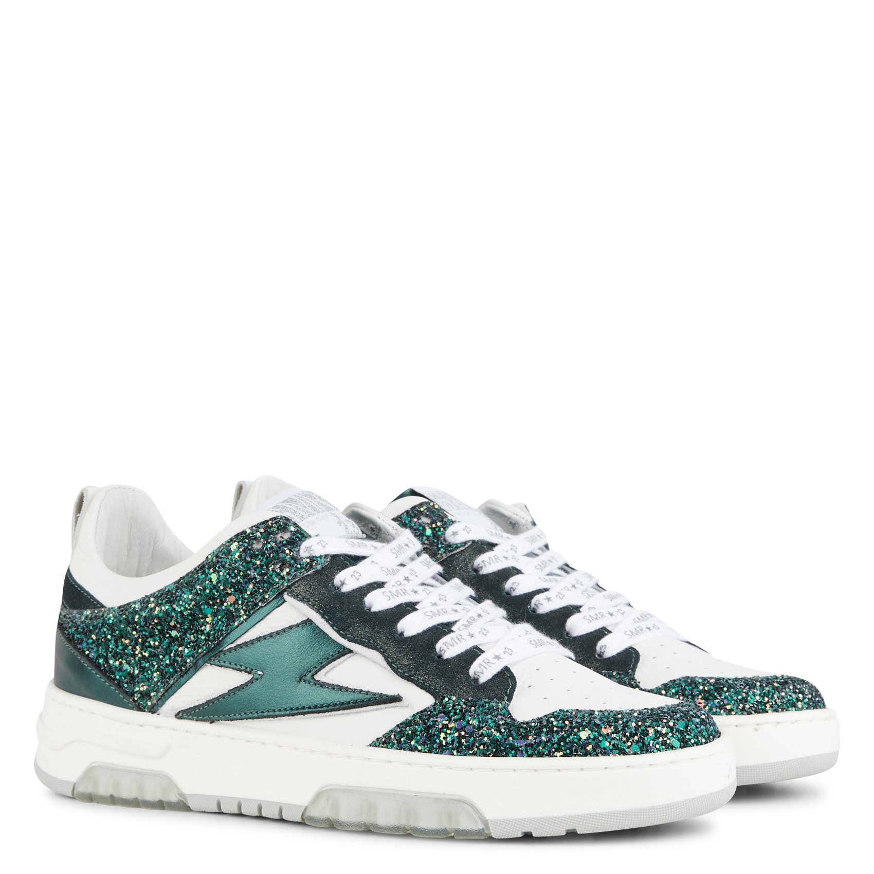 CHITA - Baskets basses à sequins| Vert
