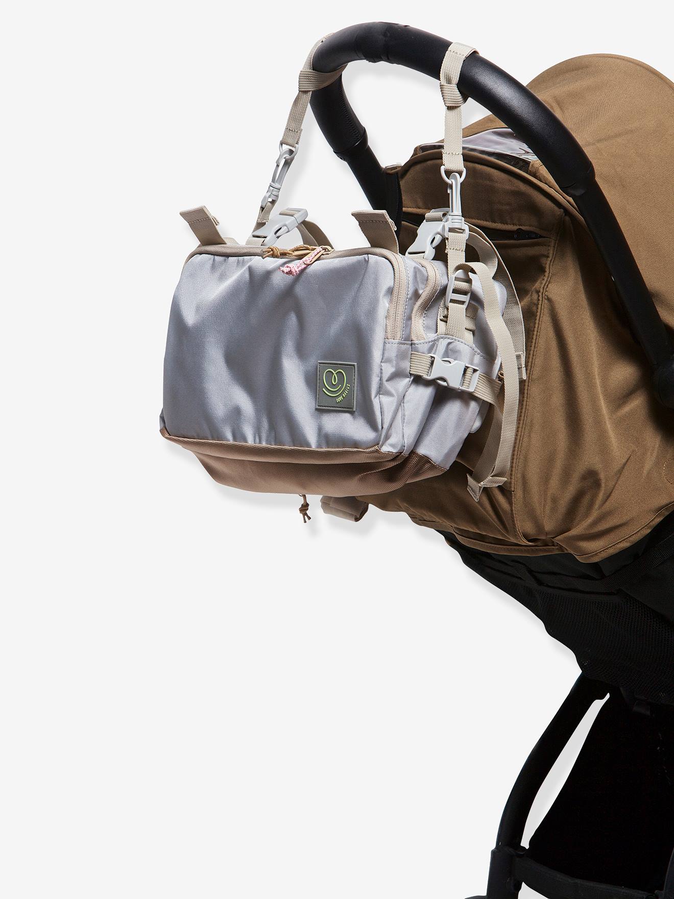 Bolsa de maternidade CaravanBag LOVE RADIUS cinza
