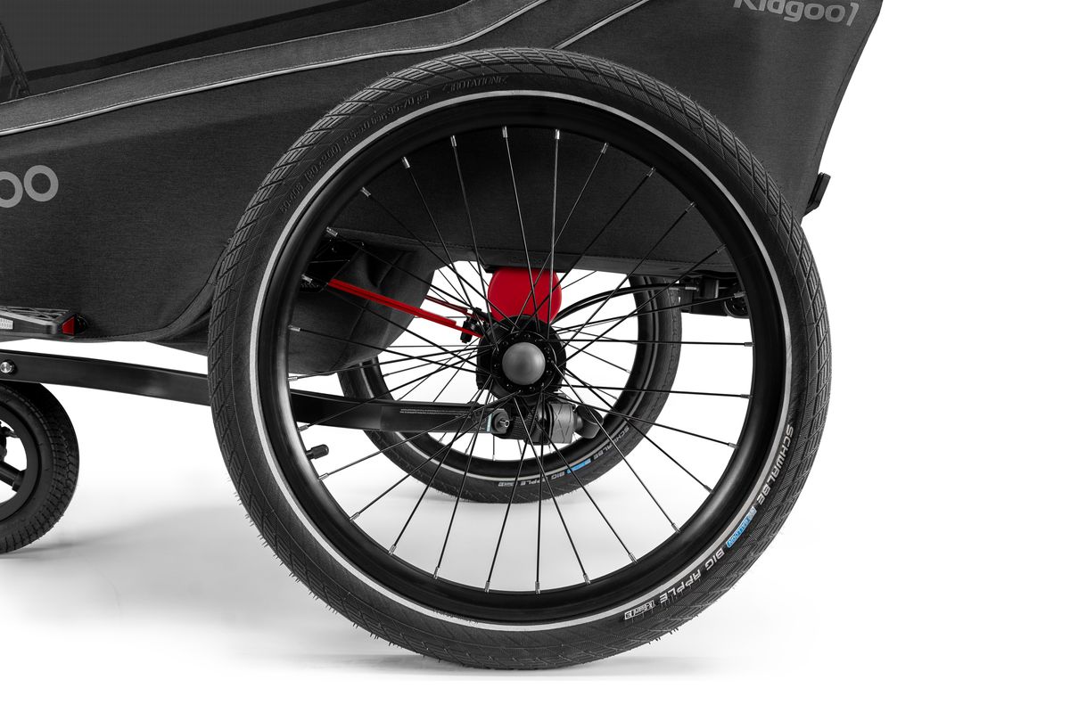 Qeridoo Fahrradanhänger Kidgoo 2 FIDLOCK Edition