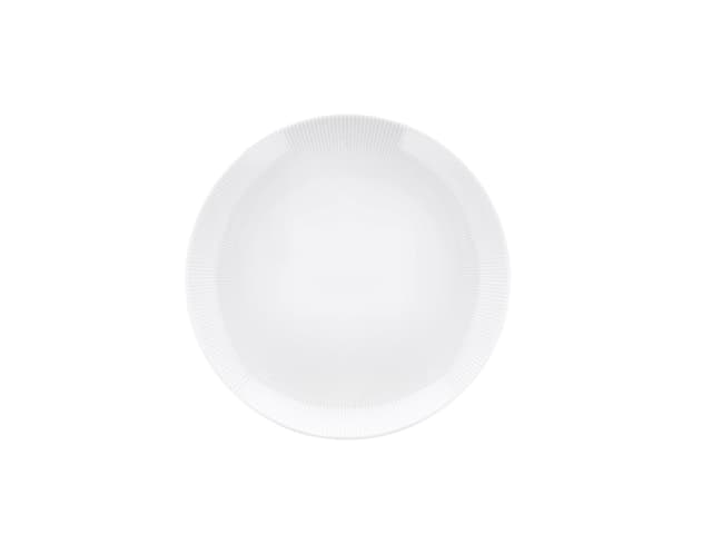 Pillivuyt Eventail Tallerken flad Dia 21 cm Hvid