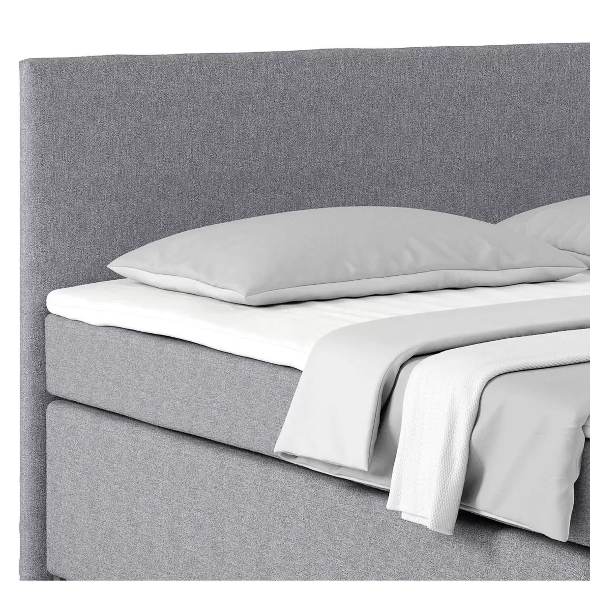 Boxspringbett Nero 180 x 200 grün,grau
