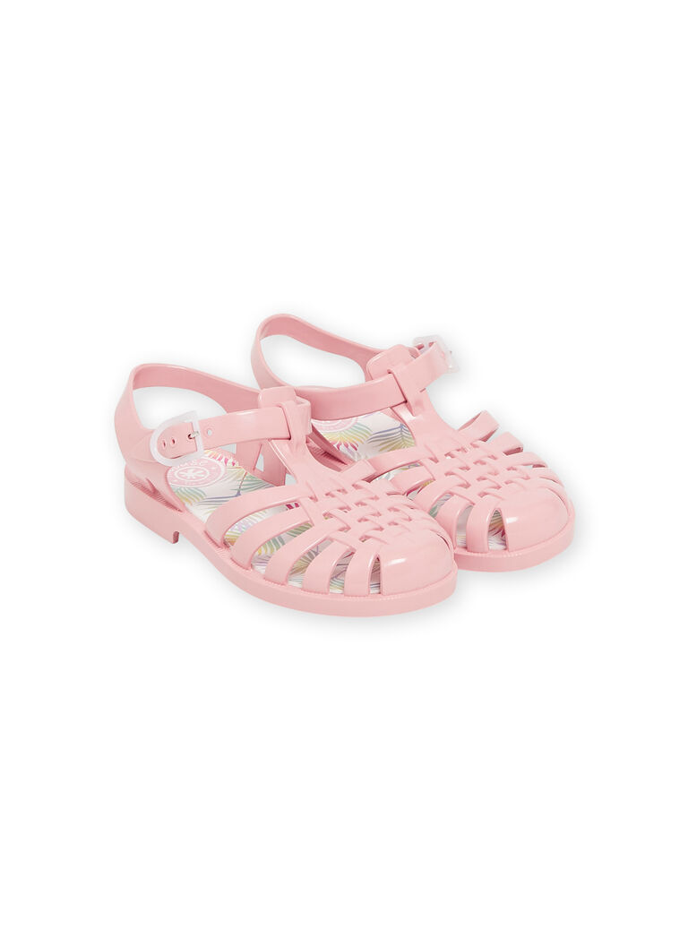 Sandales de plage roses