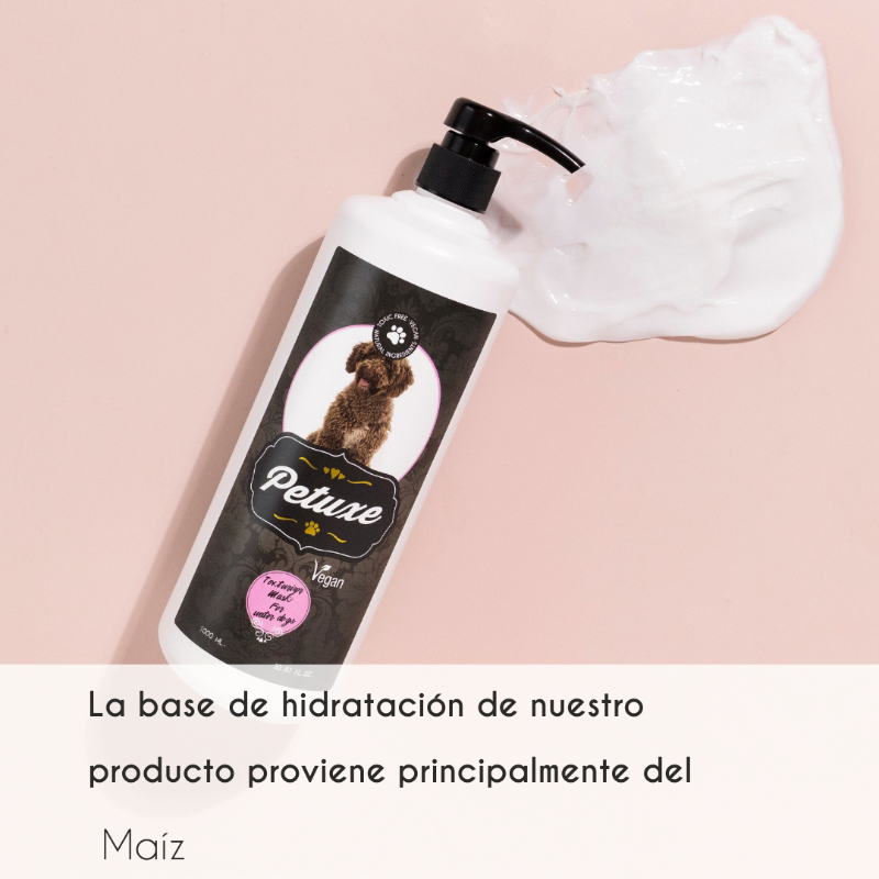 Máscara Petuxe para cães aquáticos e cães de pelo encaracolado.