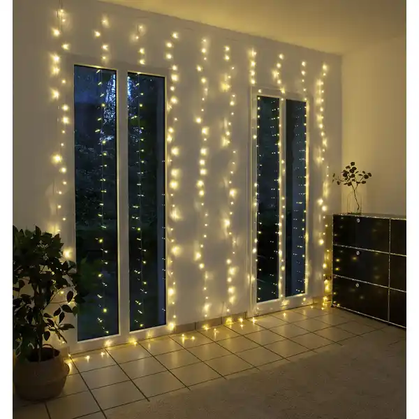 LED-Lichtervorhang