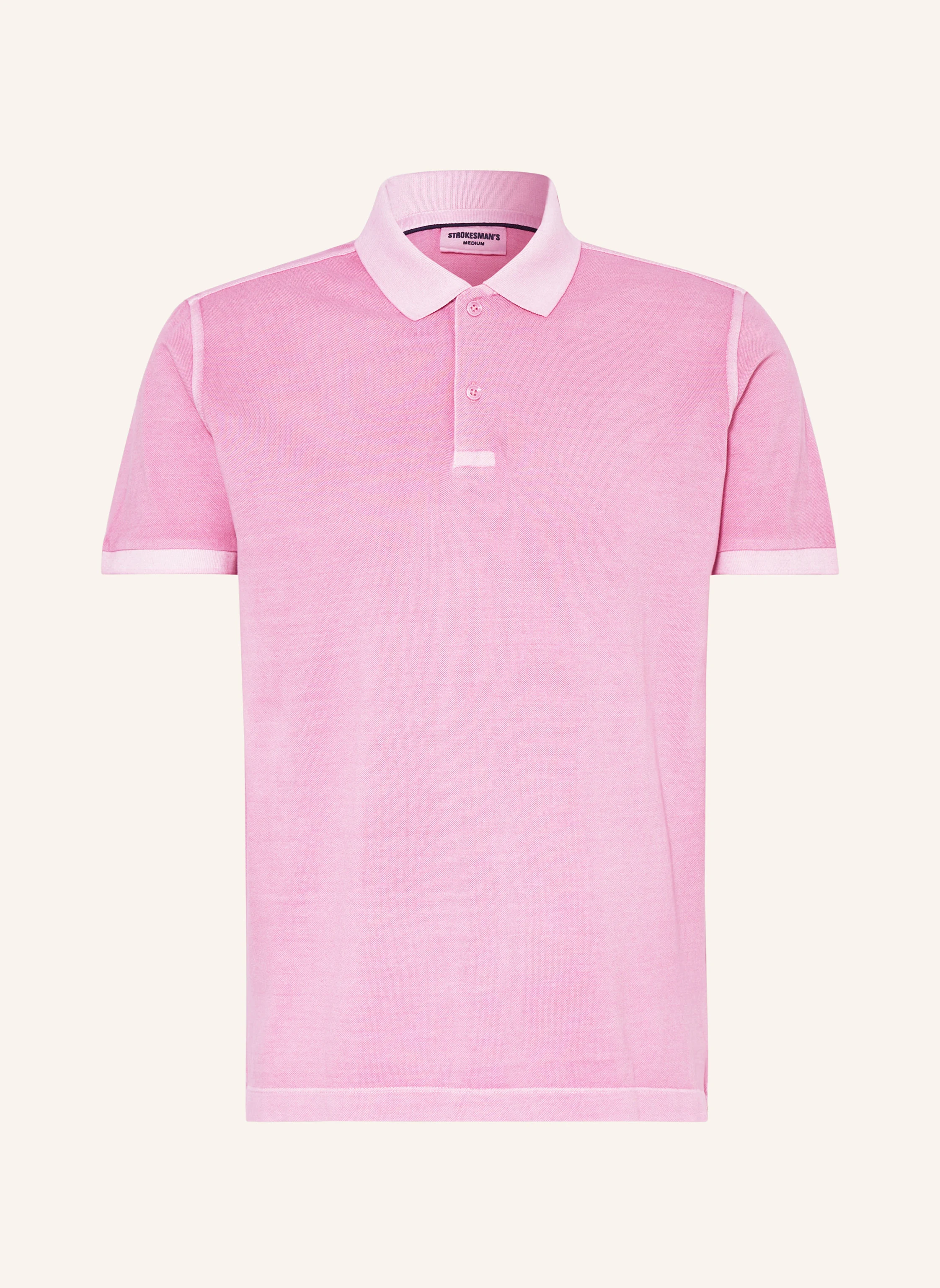 STROKESMAN'S Piqué-Poloshirt
