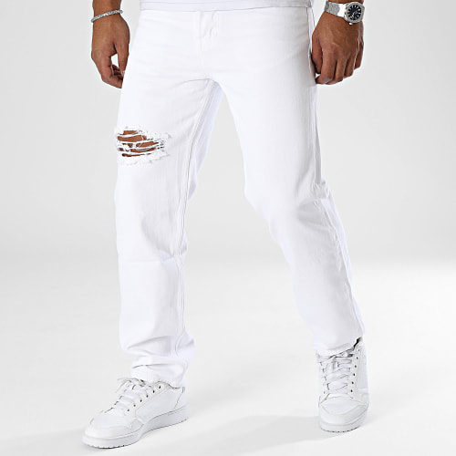 Jean Regular Blanc
