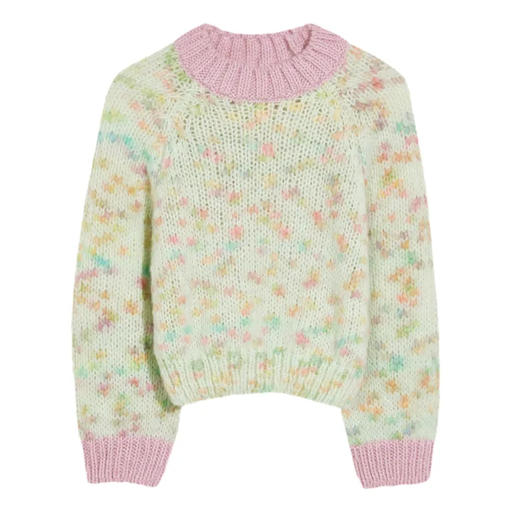 Bellerose Pull Aumia Chiné | Bleu céladon