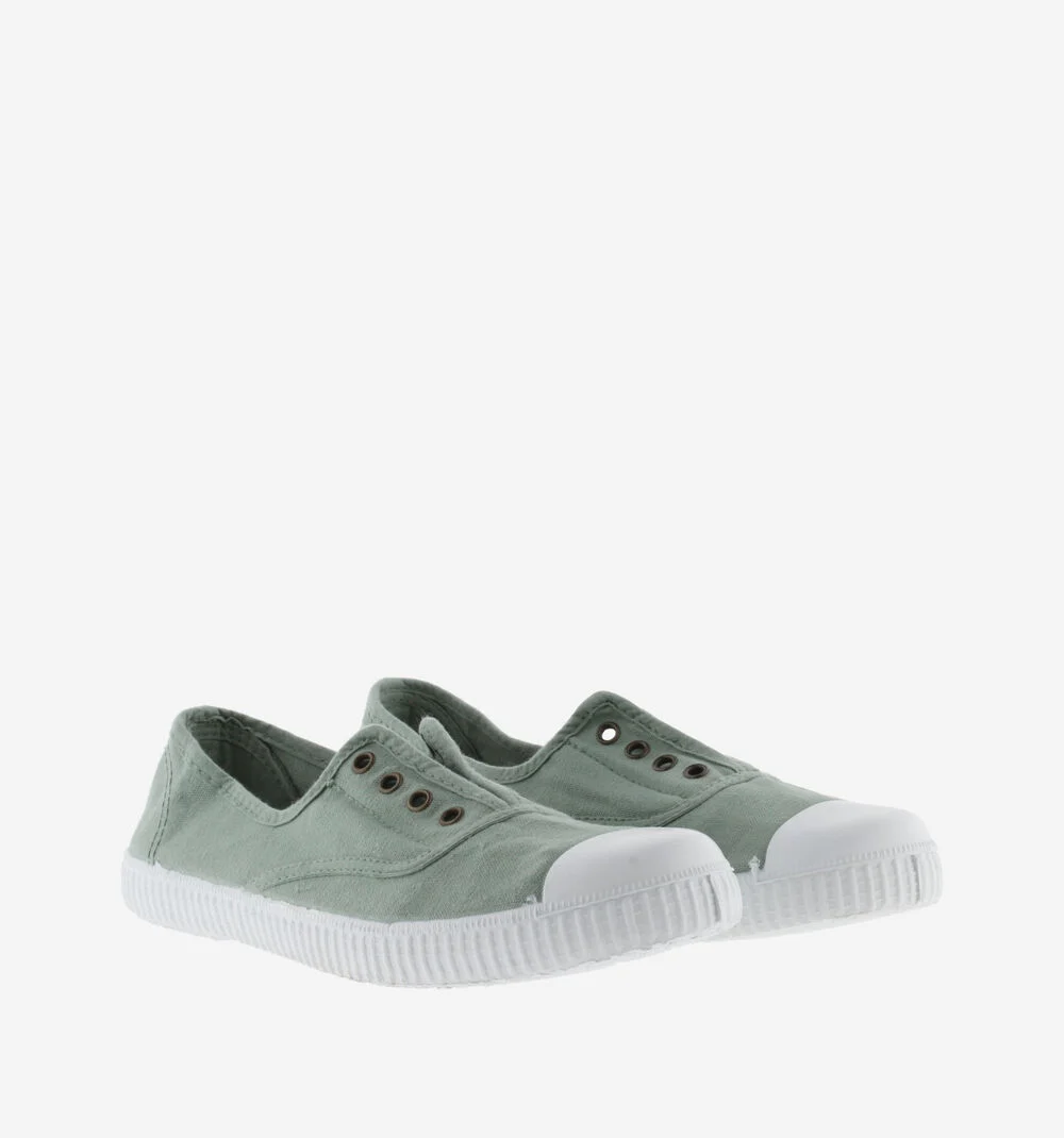 1915 INGLESA TENNIS TOILE DREC® ÉLASTIQUE Baskets en toile avec élastique pour femme JADE