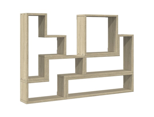 VIDAXL - Etagère murale étagère murale chêne sonoma 96x12x64 cm bois d’ingénierie
