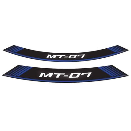 Filet de jantes Puig MODELE YAMAHA MT 07 Universel - Bleu