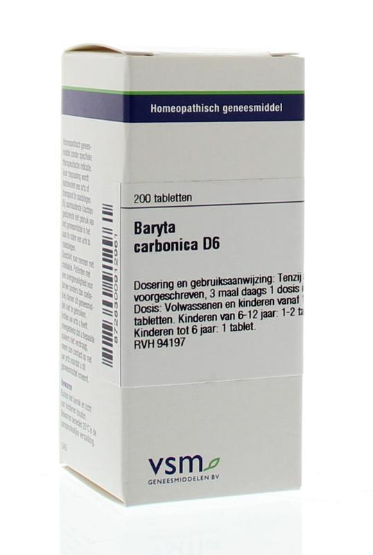 VSM Baryta carbonica D6 200tab