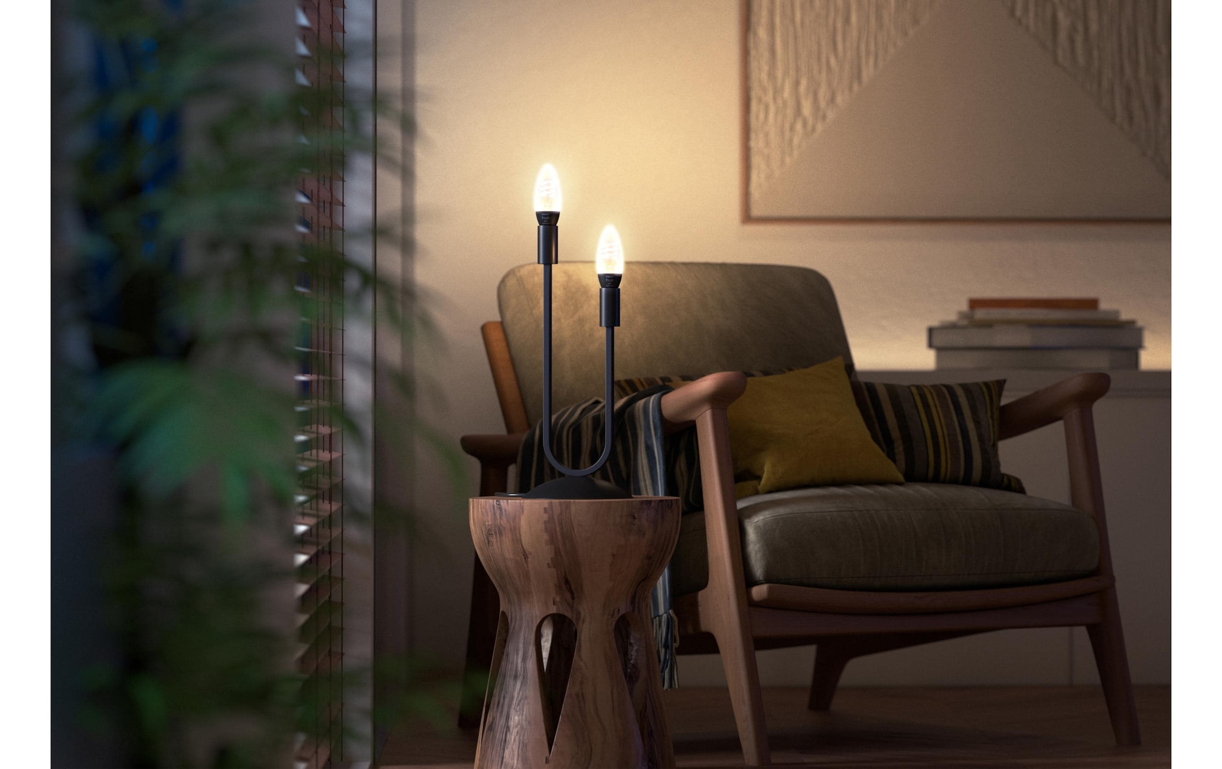 Philips Hue Spezialleuchtmittel »White Ambilight« E14 2 Stk.