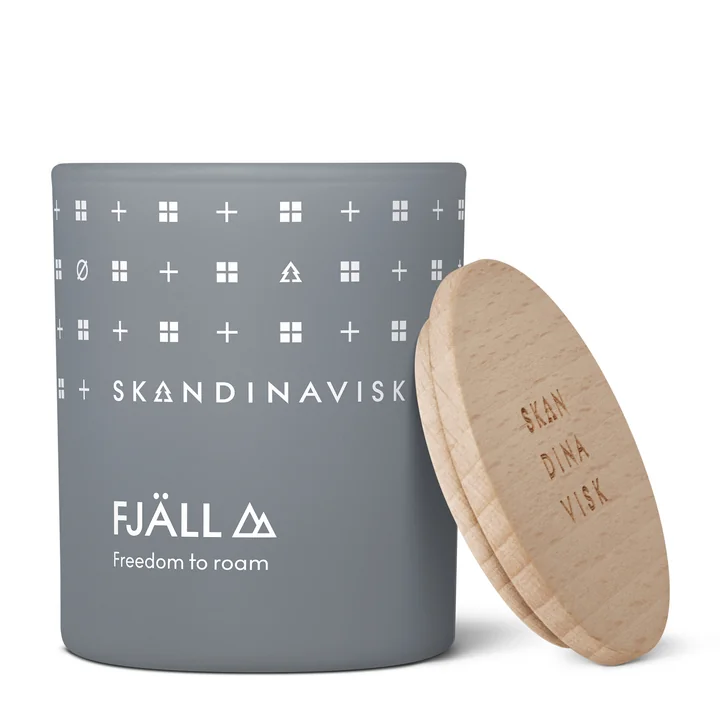 Skandinavisk - Duftkerze mit Deckel Ø 5,1 cm, Fjäll