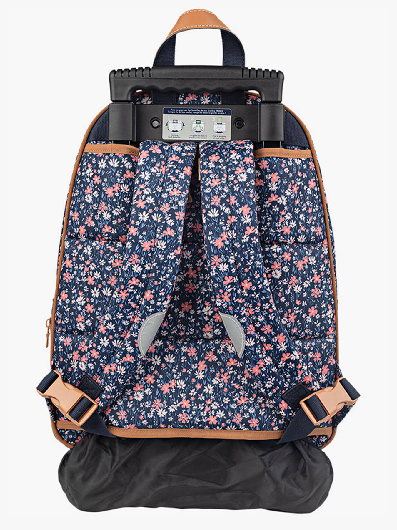 Sac a dos  roulettes 2 compartiments TANN'S