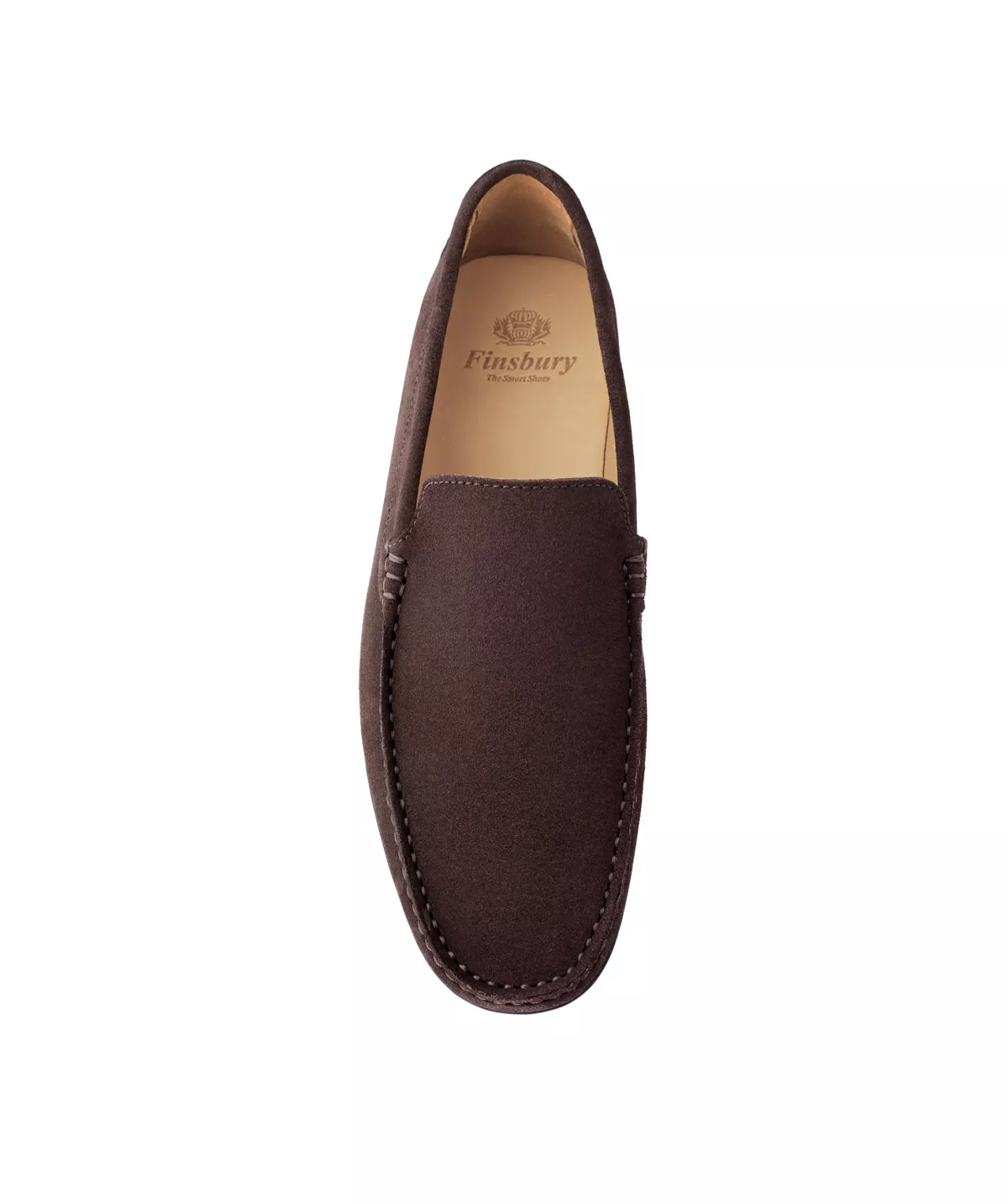 Mocassins DANDY Veau Velours Marron