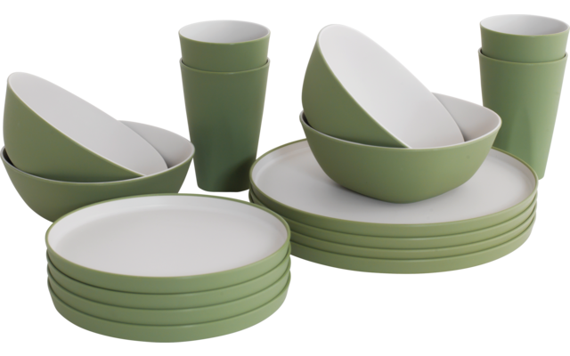 Outwell Gala 4 Personen Dinner Set 16 teilig