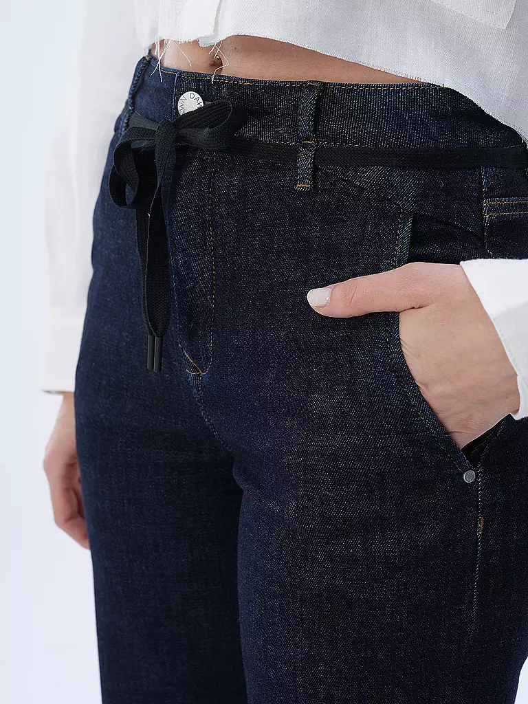 DAWN DENIM Jeans Flared Fit blau