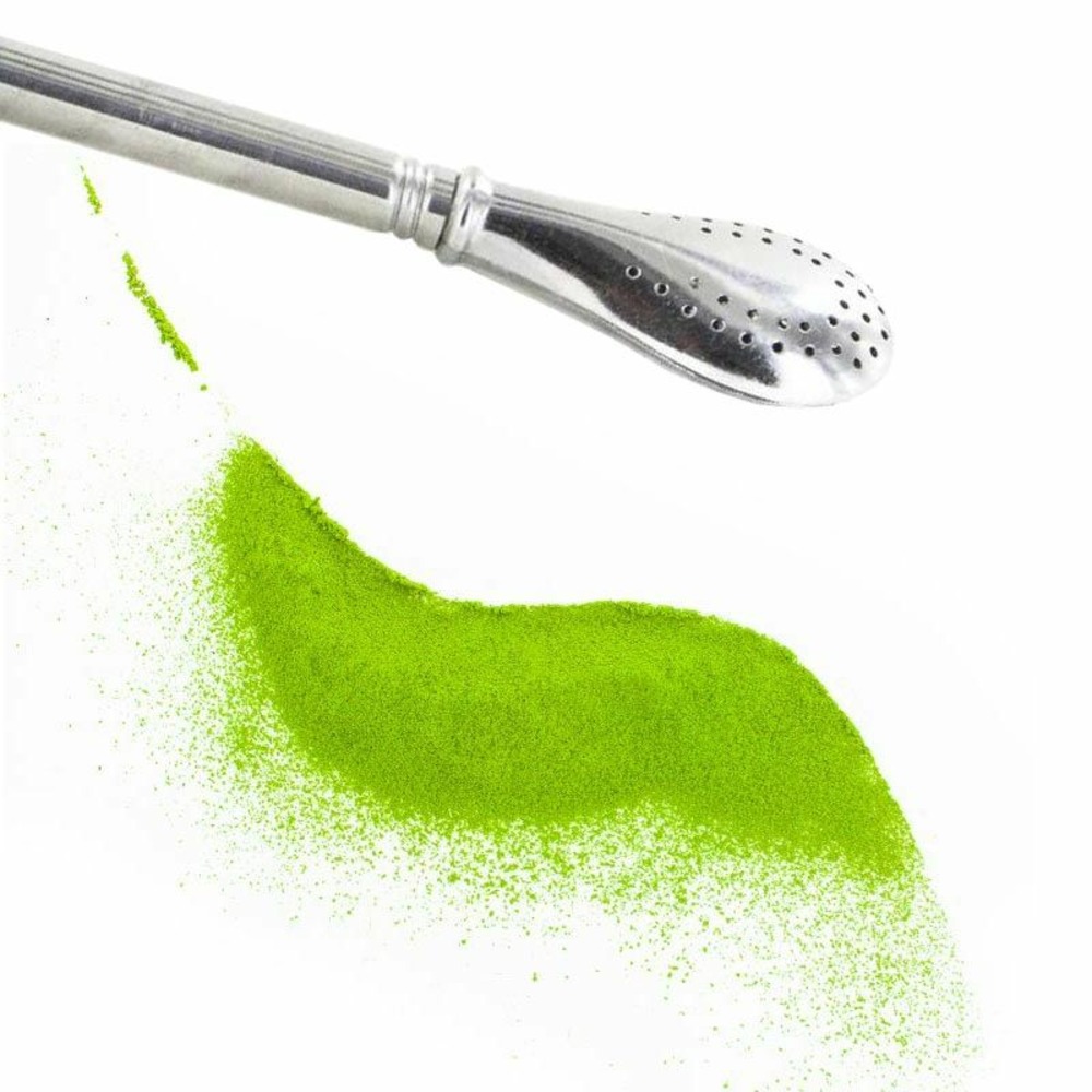 Thé matcha de cérémonie premium 30 g + paille inox avec filtre