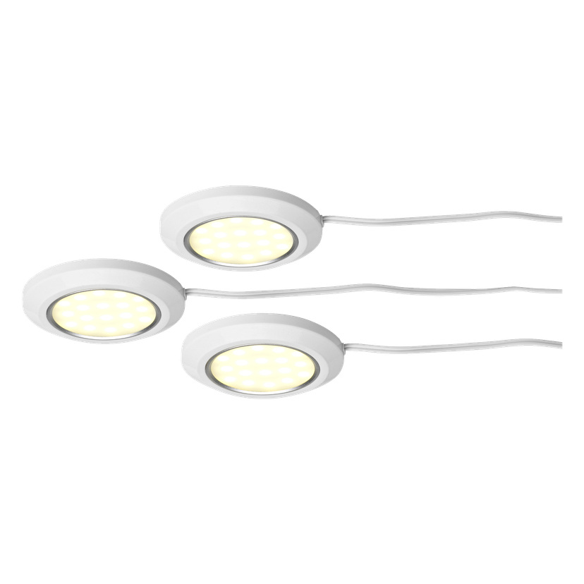 Downlights LED 3-pk 1,5 W 190 lm