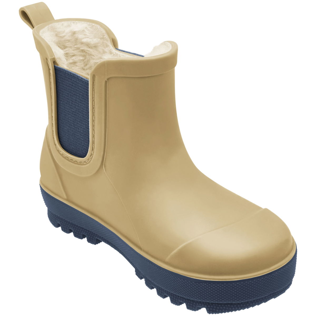 PlayshoesPlayshoes   Gummistiefel Halbschaft gefüttert uni ocker 19