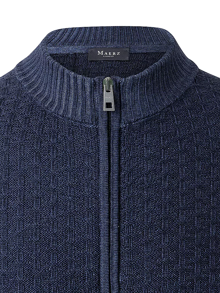MAERZ Cardigan dunkelblau