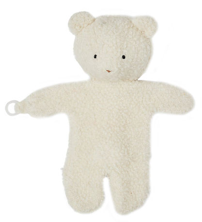 Smallstuff Teddybär - Wolle - 29 cm - Off White