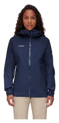 Veste Imperméable Femme Mammut Convey Tour Bleu Marine