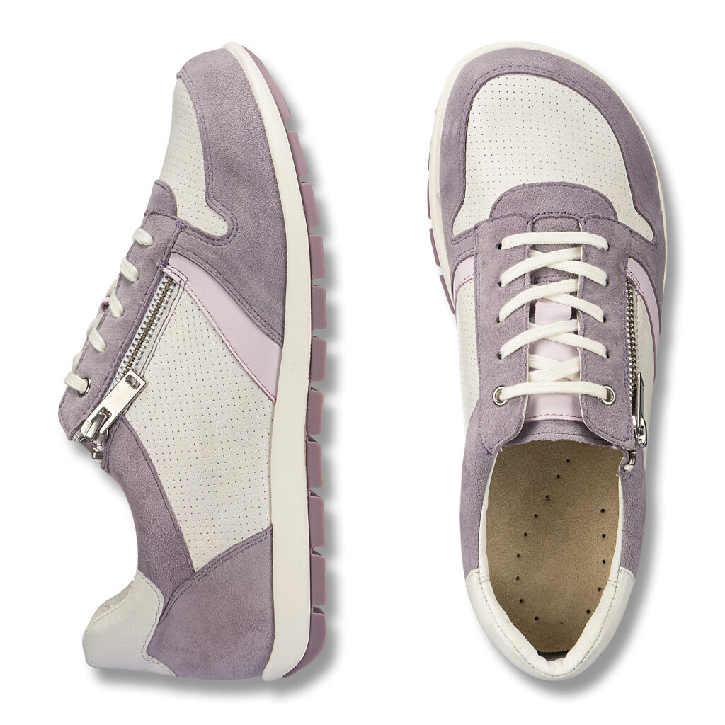 DAMEN - Sneaker DAVINA lila-weiss