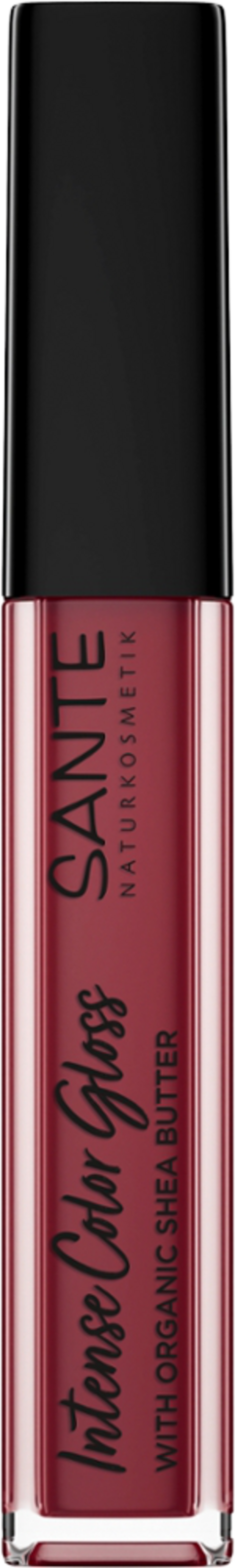 Santé naturally.  Intense Color Gloss, 03 Stubborn Plum (5,30 ml)
