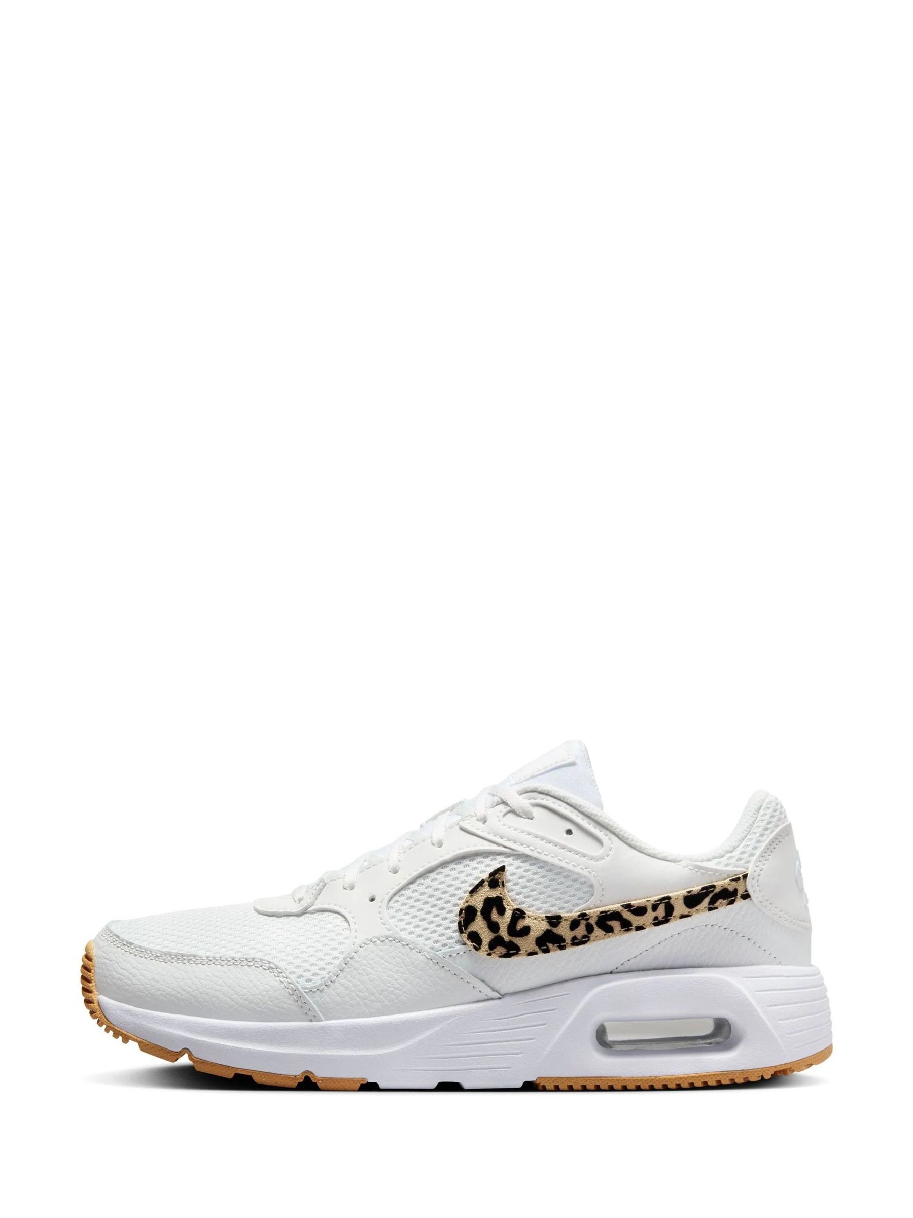 Wit/met luipaardprint - Nike Air Max SC sneakers
