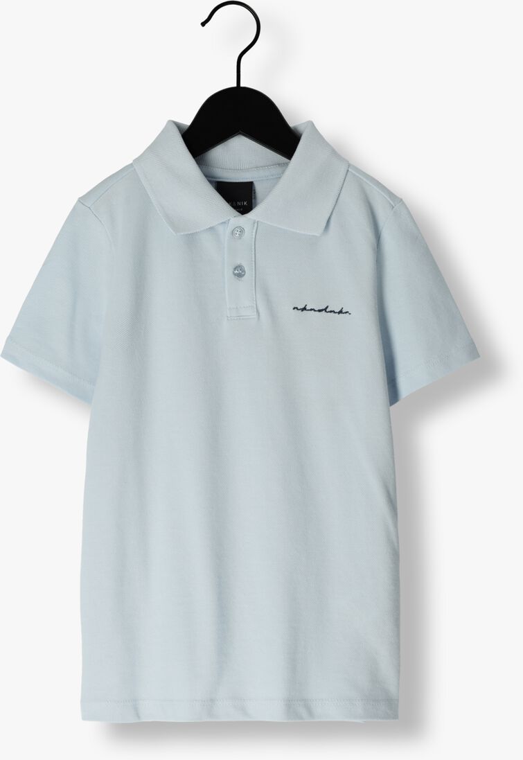 NIK & NIK lichtblauwe nik & nik polo base logo polo