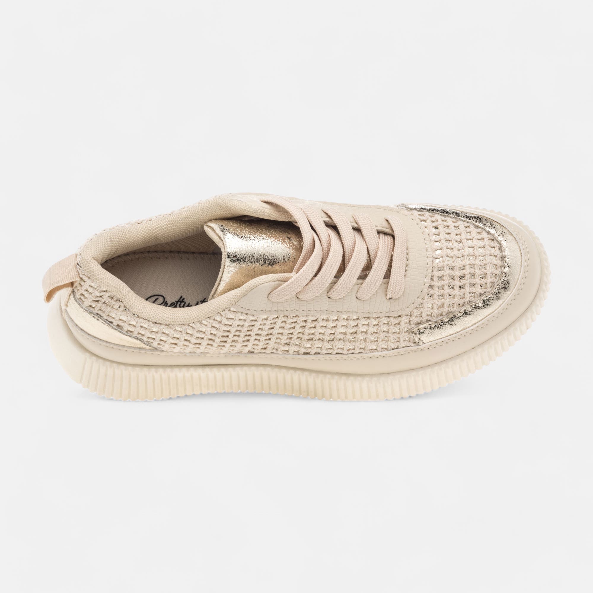 Baskets basses Femme beige