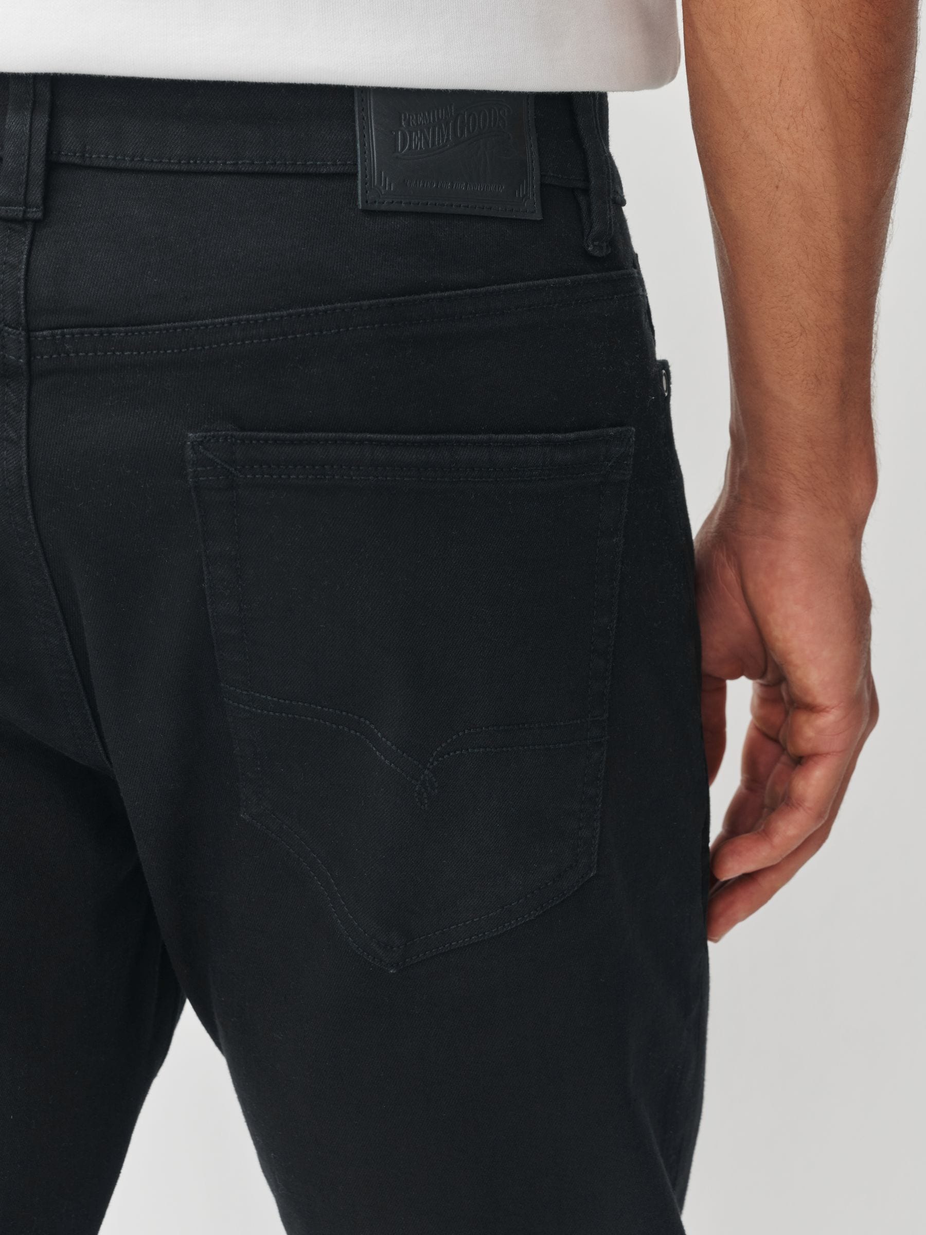 Zwart - Slim Fit - Motionflex jeans