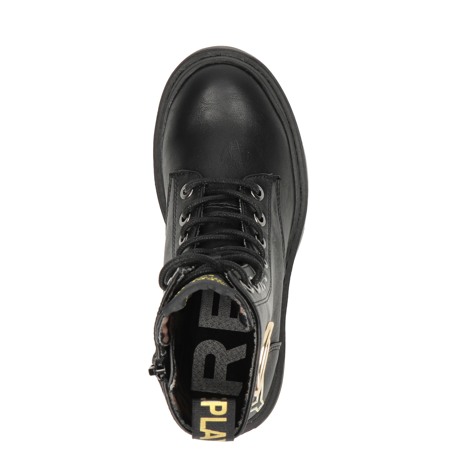 Joplin 8 meisjes veterboot Replay Zwart