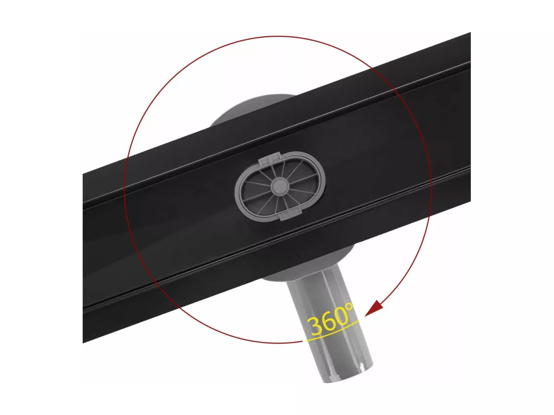 Drain Linéaire Rea Neox Pro 600 Black