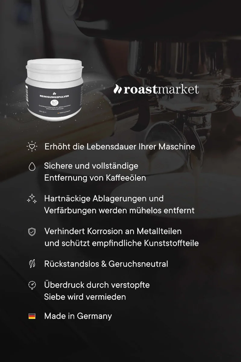 roastmarket Reinigungspulver 500g