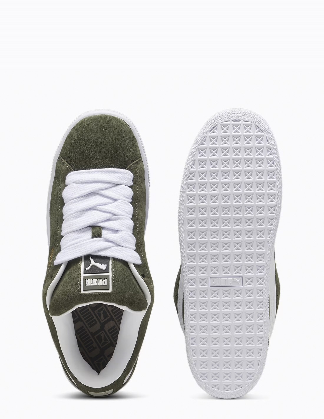 puma Sneakers Femme Suede XL Kaki