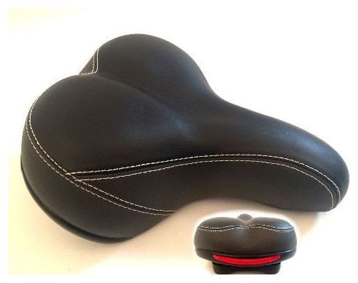 SELLE CONFORT AMORTISSEUR ELASTOMERE 250mm / 210mm.