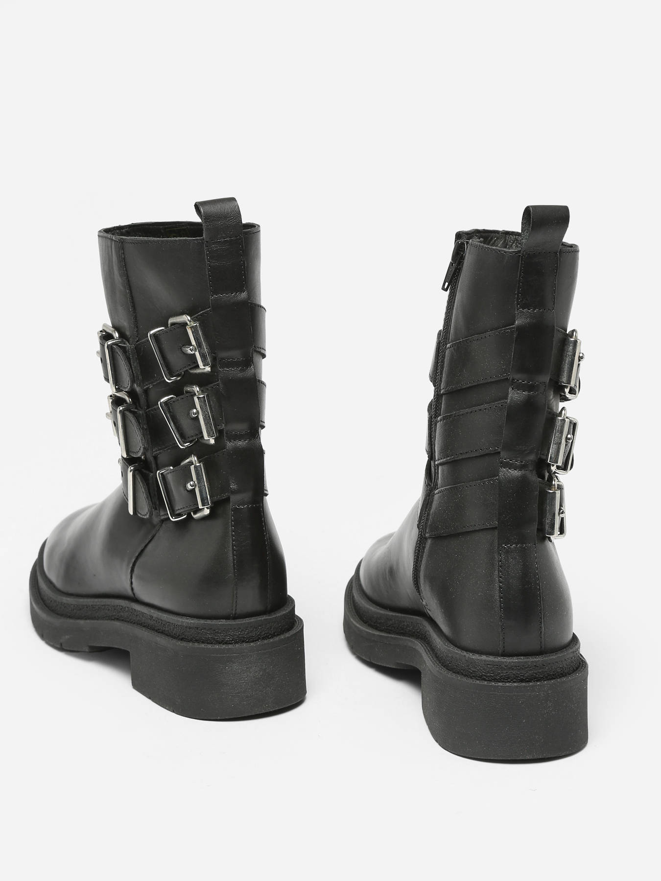 Boots Bennie en cuir PS POELMAN