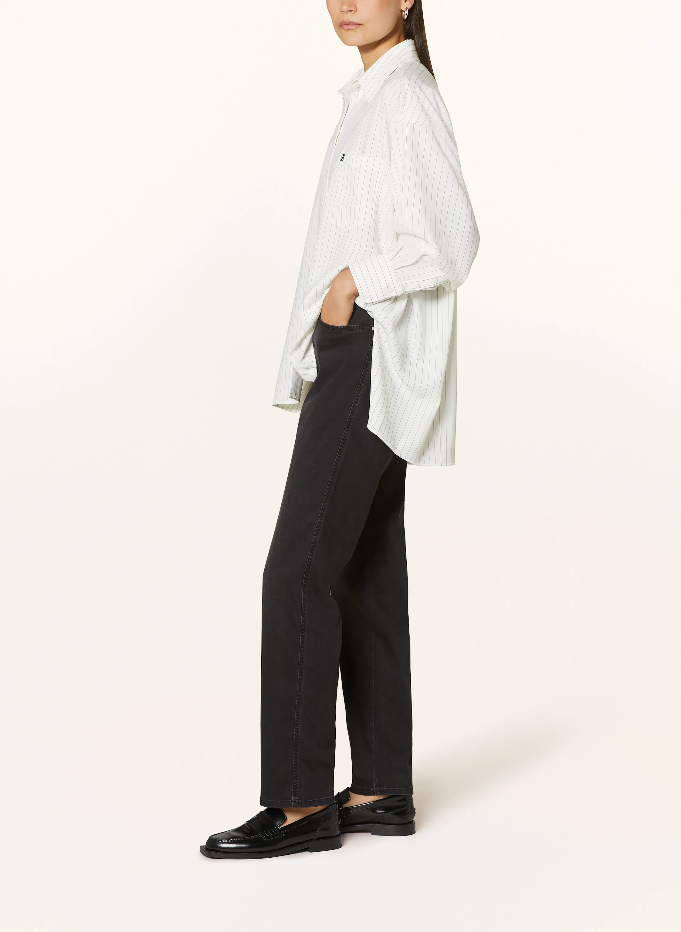 BRAX Mom Jeans CAROLA mit Schmucksteinen