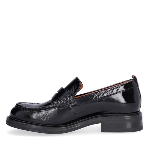 Billi Bi A8446 Loafers, Black Naplack, 41