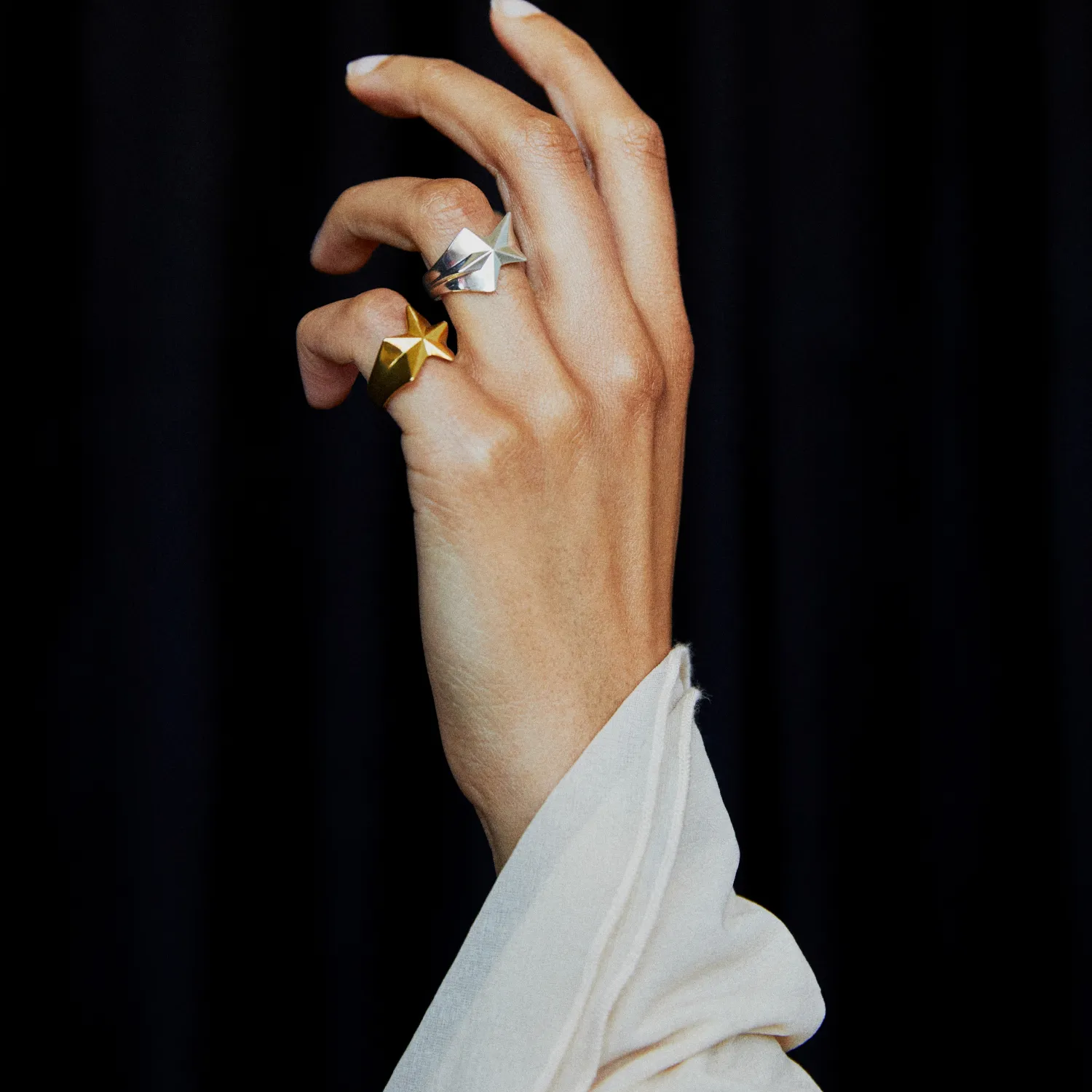 Jane Kønig Star Magic Ring Sølv SMR-AW24-S