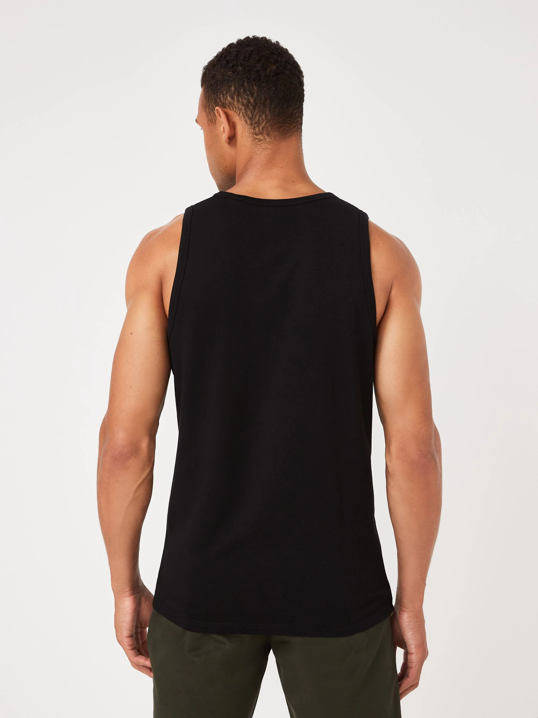 Zwart - Normale Pasvorm - Vest