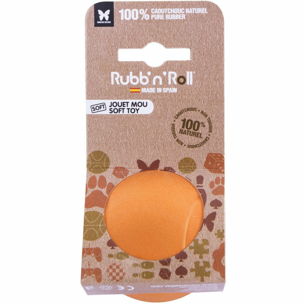 Balle de tennis pour chiens en caoutchouc naturel - non toxique