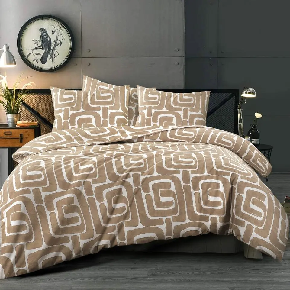 Day Dream Sem - Dekbedovertrek - Eenpersoons - 140x200/220 cm - Beige